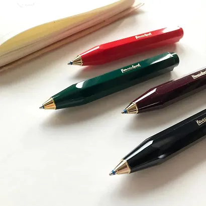 Подарочная шариковая ручка Kaweco Red GT Classic Sport 1.0мм, цвет чернил синий, красный корпус - фото 9