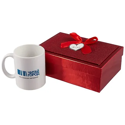 Подарочная коробка «Металлик красный» большая - фото 3