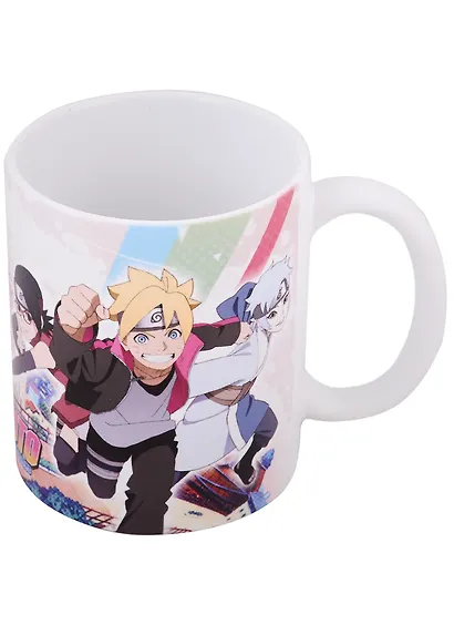 Кружка в подарочной упаковке Аниме Boruto Group (керамика) (320 мл) - фото 4