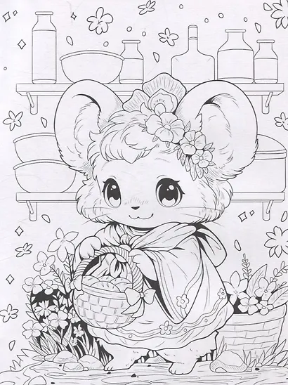 Чудо-звери: книжка-раскраска - фото 8