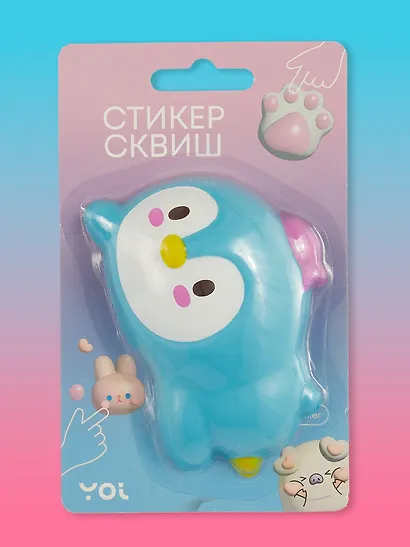 Стикер сквиш "Пингвин" - фото 4