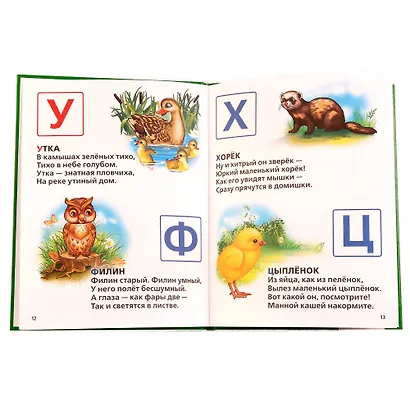 Азбука, счет, стихи (Книга с крупными буквами) - фото 2