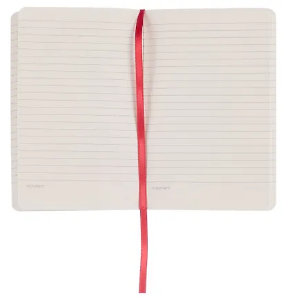 Записная книга А6 80 листов в линейку "Elegance" красная, Schiller - фото 6