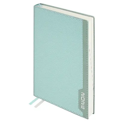 Еженедельник датированный 2026 год, А5, 176 листов "Джут", мятный - фото 3