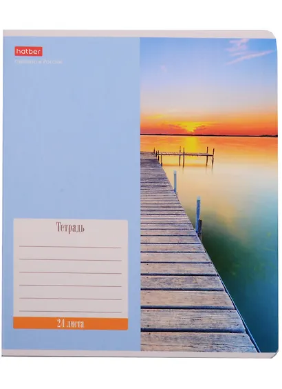 Тетрадь в клетку Hatber, Nature, 24 листа, в ассортименте - фото 5