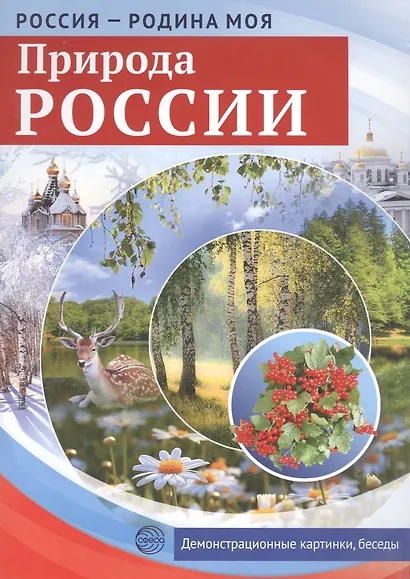 Россия-Родина моя. Природа России.Демонстрационные картинки,беседы,раздаточные карточки,закладки - фото 2