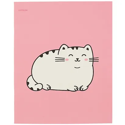 Тетрадь в клетку Unnika, "Славный кот", 48 листов, в ассортименте - фото 5