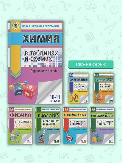 ЕГЭ. Химия в таблицах и схемах для подготовки к ЕГЭ - фото 5