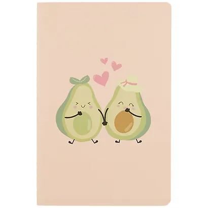 Тетрадь в клетку Kairui, Lovely avocados, 32 листа, в ассортименте - фото 4