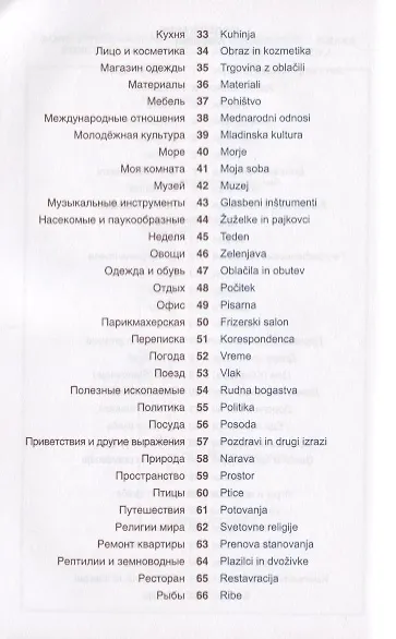 Словенский язык.Тематический словарь.Компактное издание - фото 3