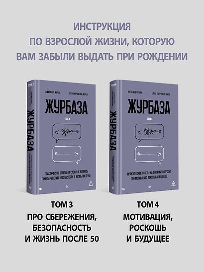 Журбаза. Практические ответы на сложные вопросы про мотивацию, роскошь и будущее. Том 4 - фото 9