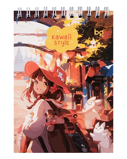 Блокнот А6 40л "Аниме" спираль - фото 3