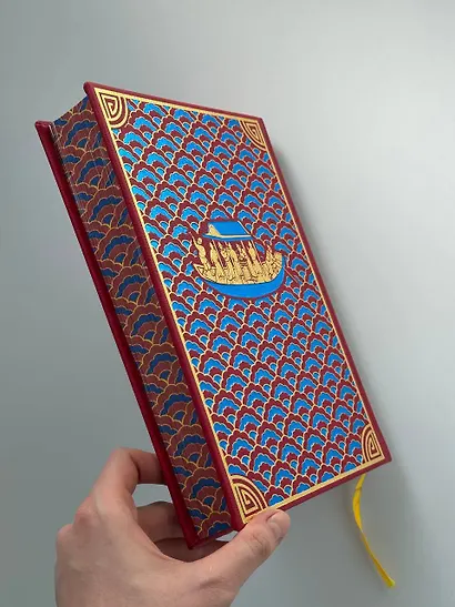 Китайские новеллы о чудесах. Коллекционное издание (переплет под натуральную кожу, обрез с орнаментом, два вида тиснения) - фото 14