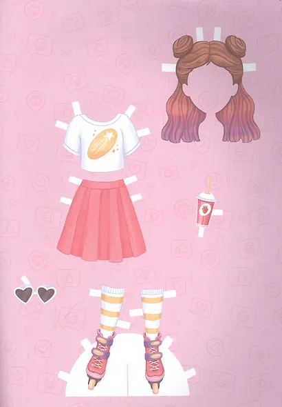 Книга-конструктор для детей "Стильный образ" - фото 3