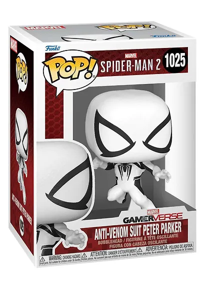 Фигурка Funko POP! Bobble Marvel Games Spider-Man 2 Anti-Venom Suit Peter Parker (1025) (Fun80327) - фото 2