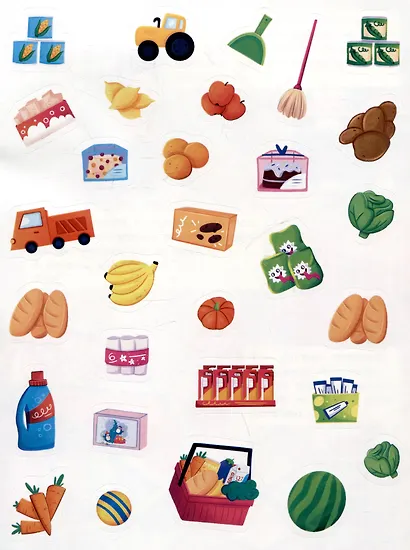 В магазине: книжка с наклейками - фото 4