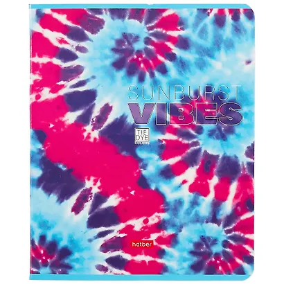 Тетрадь общая «Tie - Dye» в ассортименте, 48 листов в клетку, A5 - Hatber - фото 6