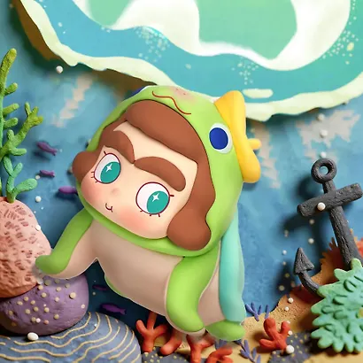 Коллекционная фигурка CiCiLu серии "Магазин у моря", 10cм, 12-52TOYS-202601, Blind Box, 52 Toys 15+ - фото 11