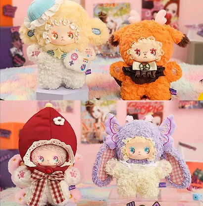Коллекционные игрушки-сюрприз Милашка (Lovely Emma) "Панк-эра", 15см, 12-Luckyemma-04, Blind Box, Lucky Emma 15+ - фото 4