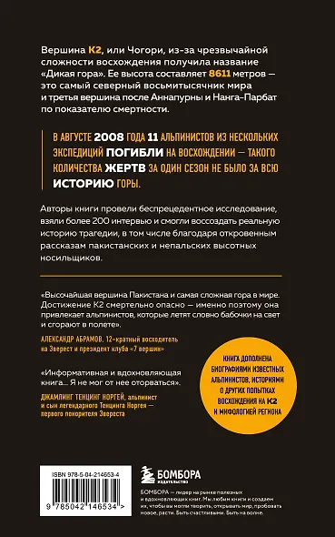 Смертельный спуск. Трагедия на одной из самых сложных вершин мира — К2 - фото 2