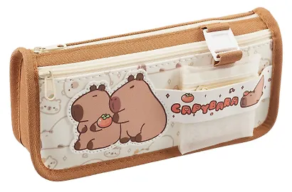 Пенал-косметичка "Капибара" ПВХ-бокс, ассорти - фото 2