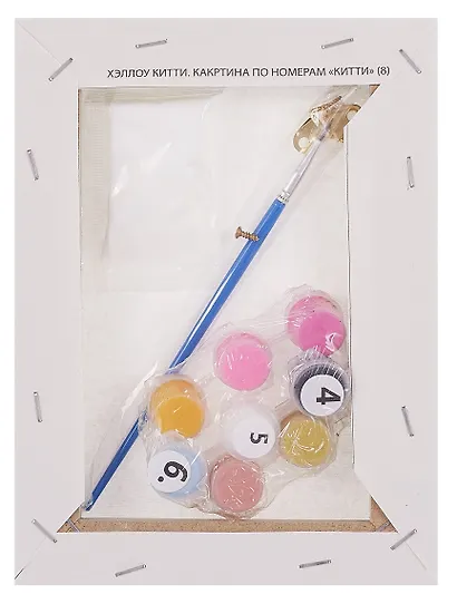 Хэллоу Китти. Картина по номерам 15х20 см "Китти" - фото 3