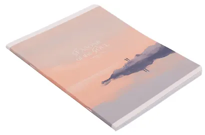 Тетрадь 48л кл. "Seacoast", пара, карт.обл., микротекстурирование, ламинация, скрепка - фото 2