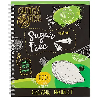 Тетрадь общая «Superfood», 96 листов в клетку, А5, в ассортименте - Listoff - фото 4