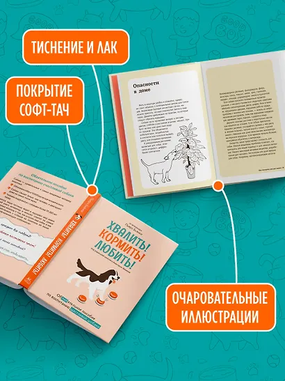 Хвалить! Кормить! Любить! Обаятельное пособие по воспитанию счастливой собаки - фото 6