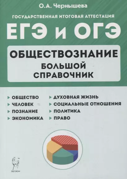 Обществознание. Большой справочник для подготовки к ЕГЭ и ОГЭ: справочное пособие - фото 1