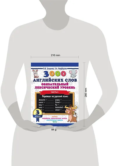 3000 английских слов. Обязательный лексический уровень 3 класс. Часть1 - фото 3