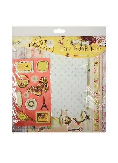 Набор для творчества Набор для скрапбукинга DIY Book Kit, париж - фото 1