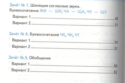 Зачетные работы. Русский язык. 1 класс. ФГОС (к новым учебникам) - фото 3