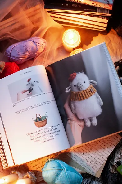 Уютные зверушки: 11 вязаных игрушек спицами и крючком - фото 10