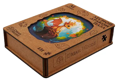 Пазл фигурный Dream Woods "Лесной дракон", 131 элемент - фото 5