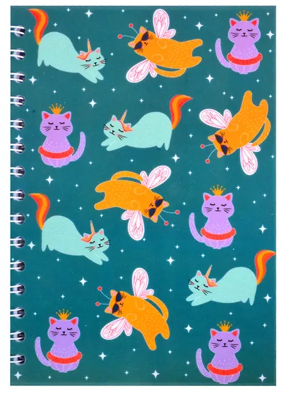 Тетрадь в клетку Hai Bin, "Кошечки", 80 листов - фото 1