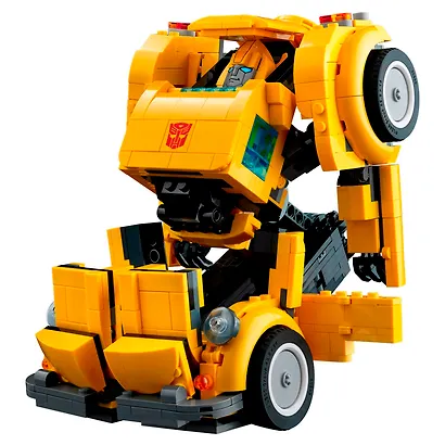 10338 Конструктор LEGO Icons Трансформеры: Робот Бамблби, 950 деталей, возраст 18+ - фото 7
