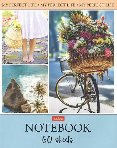 Тетрадь в клетку Hatber, "Моя прекрасная жизнь", 60 листов, в ассортименте - фото 5
