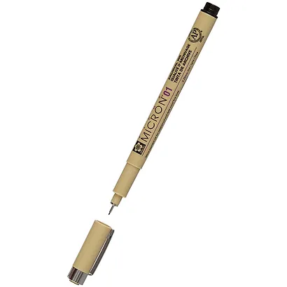 Капиллярная ручка «Pigma Micron», Sakura, 0.25 мм, чёрная - фото 2