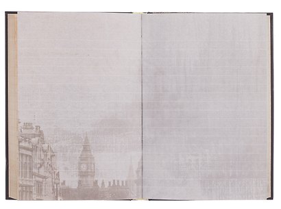Книга для записей "Antiqua. Бордовый" А5, 128 л. в линейку, цв. внутрен. блок - фото 5