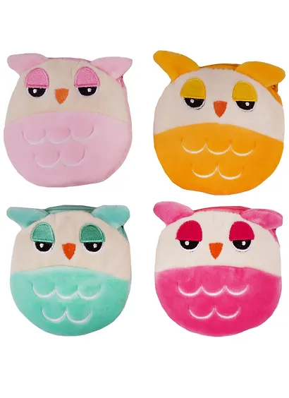 Косметичка-кошелек Совушка разноцветная 11см (текстиль) 12-12095-SM-02 - фото 4