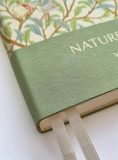 Ежедневник дат. 2026г. А5 176л 140x200 мм "Poesy. Птицы" иск.кожа, мягк.переплет, тонир.блок, карман, 2 ляссе - фото 4