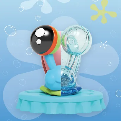 Коллекционная фигурка Mighty Jaxx Губка Боб Квадратные Штаны в ассортименте (коробка) (8х11х8) (71169) - фото 3