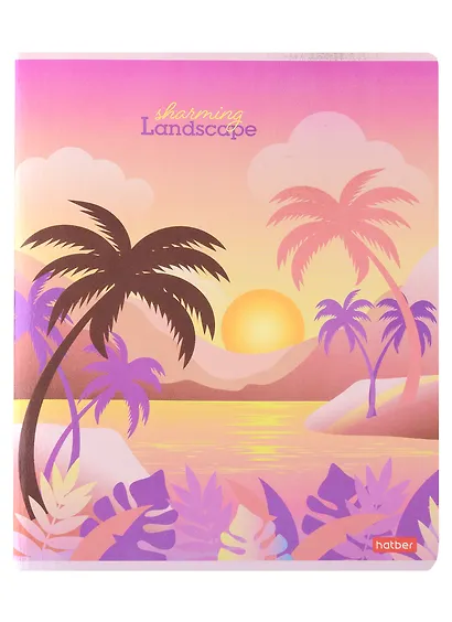 Тетрадь в клетку Hatber, "Очаровательные ландшафты", 48 листов, в ассортименте - фото 6