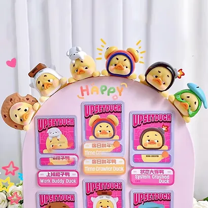 Коллекционная фигурка на монитор "Расстроенная утка" 6,5см, 12-1983-1, Blind Box, 1983 Toys, 15+ - фото 13