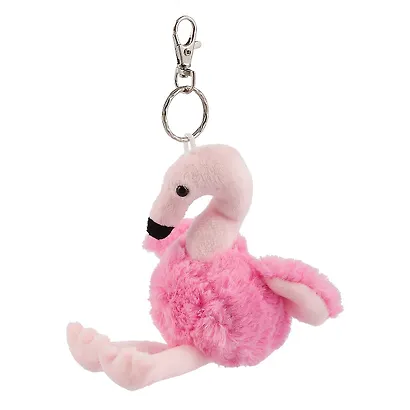 Брелок Фламинго на открытке (плюш) (20см) - фото 3