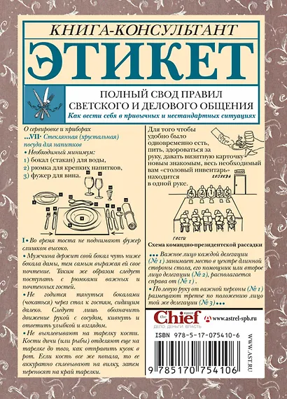 Этикет. Полный свод правил светского и делового общения: Как вести себя в привычных и нестандартных ситуациях. - фото 2