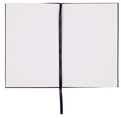 Скетчбук 140*210 32л "ART PREMIERE" черный, 200г/м2, бумага "бристоль", кожзам, резинка - фото 3