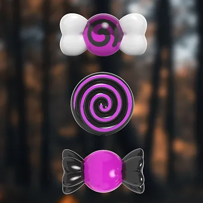 Коллекционная фигурка Mighty Jaxx Куроми Spooky Fun Series (19см) (71165) - фото 5