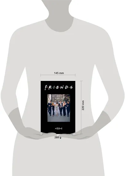 Friends Блокнот I'll be there for you (80 л) (твердый переплет) - фото 3
